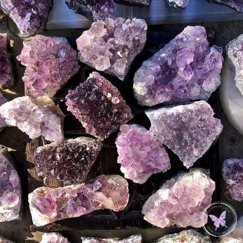 Amethyst Druze Clusters